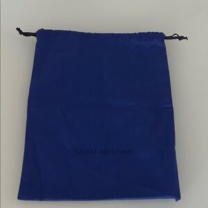 Stuart Weitzman Royal Blue Dust Bag - 14x10